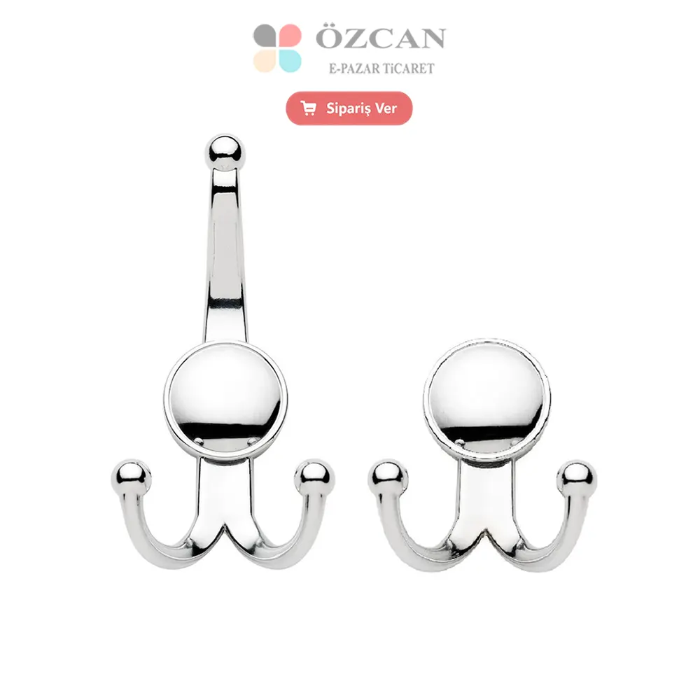 00007- Boncuk Portmanto Askı Dolap Askı ozcan pazar -0001 Boncuk Portmanto Askı Zamak Krom Siyah Altın Antik Duvar Askılığı Vestiyer
