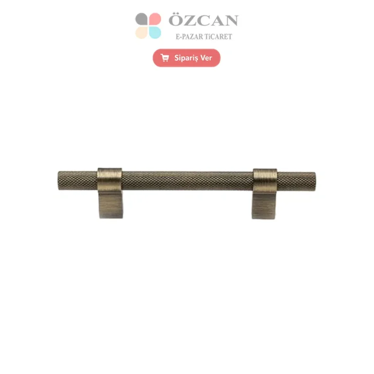 Alüminyum İnci Kulp 128 160 192 224 mm Siyah Mat Altın Altın Füme Antik