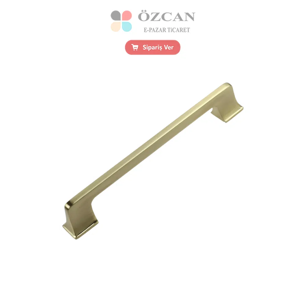 Alüminyum Gediz 2503 Kulp 160 224 320 mm Siyah Mat Altın Altın Füme Antik