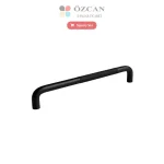 Alüminyum U Kulp 128 160 192 224 mm Siyah Mat Altın Altın Füme Krom
