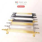 Asos Boru Kulp Zirve Kulp 96 128 160 192 224 320 mm Siyah Krom Altın Antik Çift Renkli
