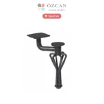 Lüx Tel Ayak AY-597 Beyaz Siyah 15 cm 20 cm