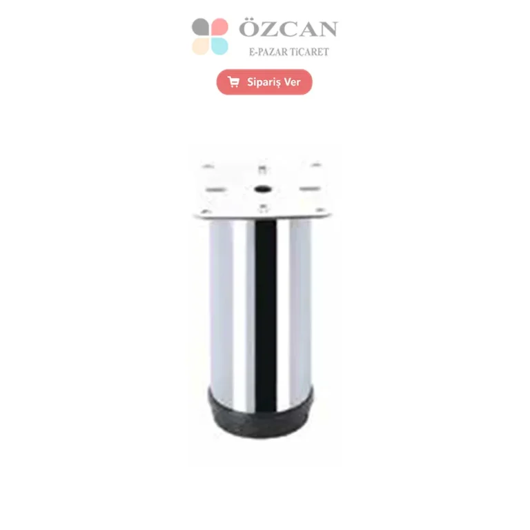 Baza Metal Ayak Pls. Bingo AY-461-51 Krom 6 cm 8 cm 10 cm 12 cm 15 cm 20 cm Ø 51