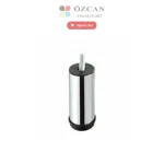 Baza Saplamalı Metal Ayak Pls Bingo Ayarlı AY-571-42 Krom 10 cm Ø 42 M10 Saplamalı Ayarlanabilir